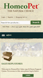 Mobile Screenshot of homeopet.com